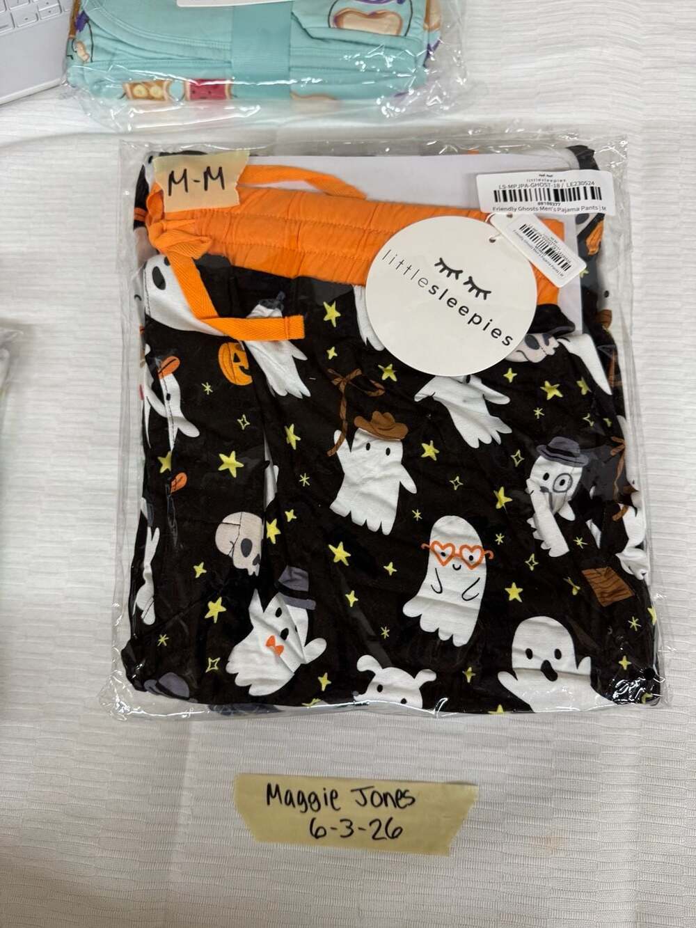 Little Sleepies Friendly Ghosts Men's Pajama Pants